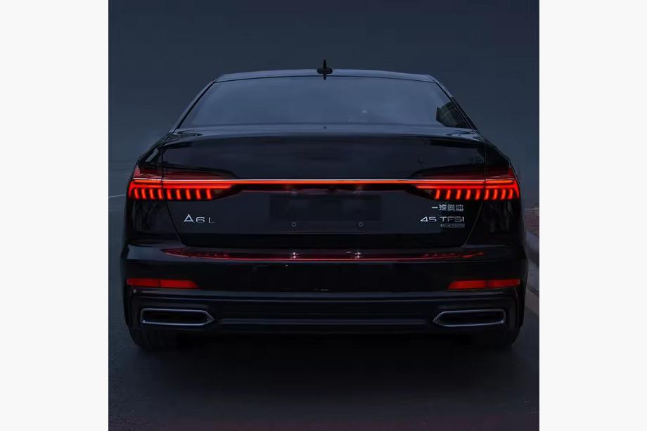 Audi A6 C8 2018-2025 рр. Задні LED ліхтарі на кришку багажника Фото 1