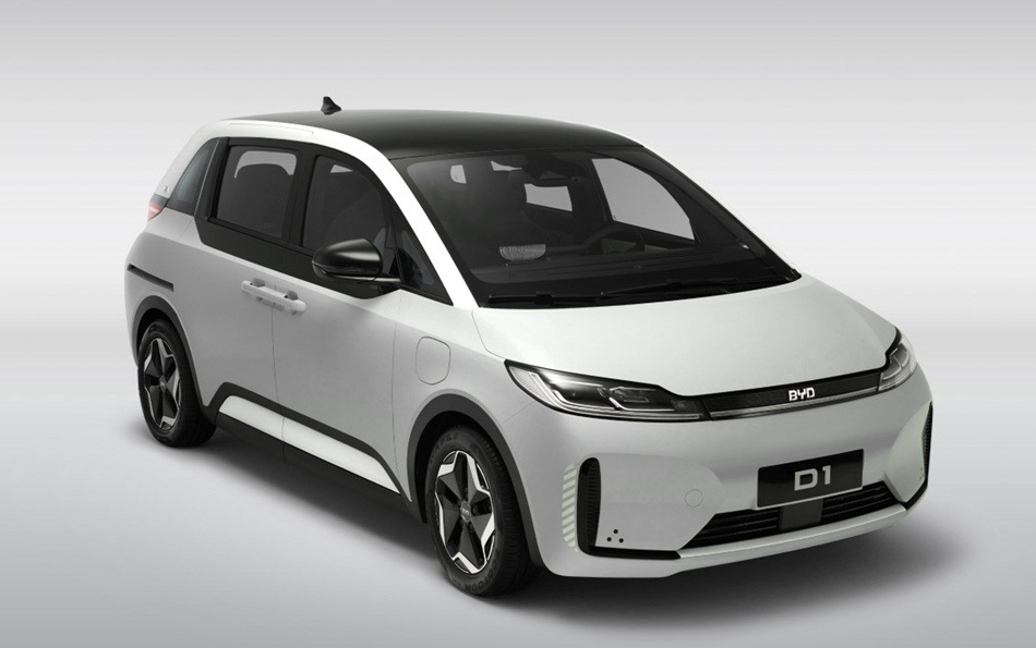 Огляд BYD D1: Електричний мінівен для міста