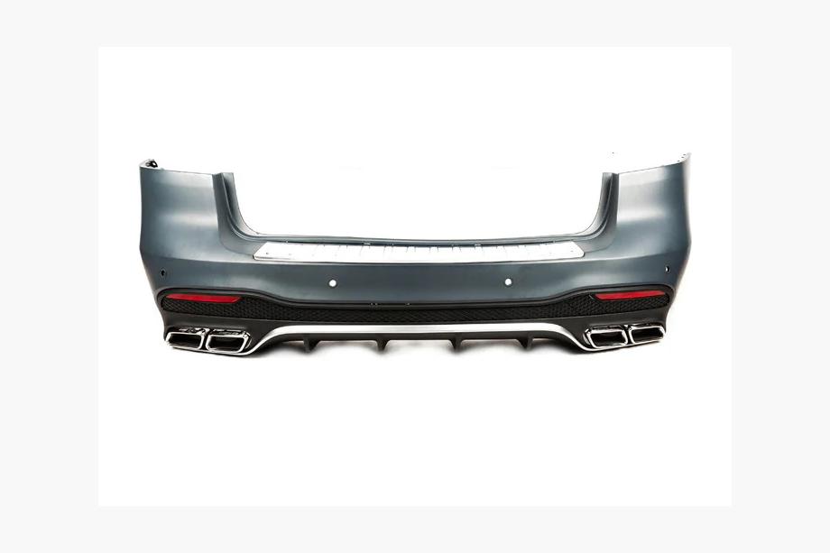 Mercedes GLE/ML сlass W166 2011-2018 рр. Задній бампер з дифузором GLE63 AMG (для GLE) Image
