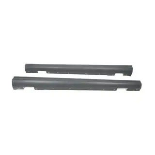 Бокові пороги (стиль С63 AMG) Mercedes C-class W204 2007-2015 рр. фото 2