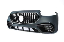 Mercedes S-class W223 2020- рр. Передній бампер AMG S63 в зібраному вигляді фото 3