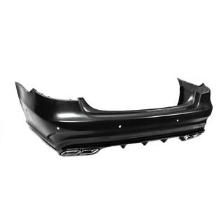 Задній бампер з дифузором E63 AMG (2013-2016) фото 2