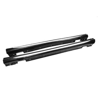 Бокові пороги E63 AMG (2013-2016) Mercedes E-class W212 2009-2016 рр. фото 2