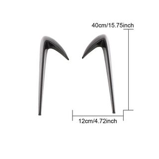 Накладки на передні крила (Карбон) фото 2