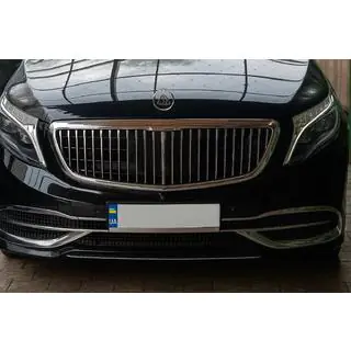 Передній бампер Maybach в зібраному вигляді фото 2