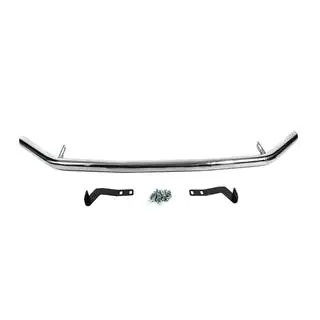 Передній захист ST008 (2017-2021, нерж) Nissan Qashqai 2014-2021 рр. фото 2