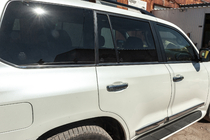 Toyota Land Cruiser 200 2007-2021 рр. Молдинг скла (6 шт, нерж) фото 15