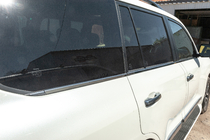 Toyota Land Cruiser 200 2007-2021 рр. Молдинг скла (6 шт, нерж) фото 3