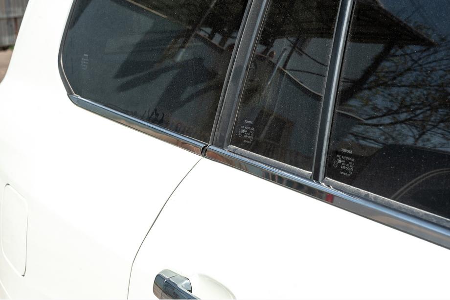 Toyota Land Cruiser 200 2007-2021 рр. Молдинг скла (6 шт, нерж) Carmos - Турецька сталь Фото 4