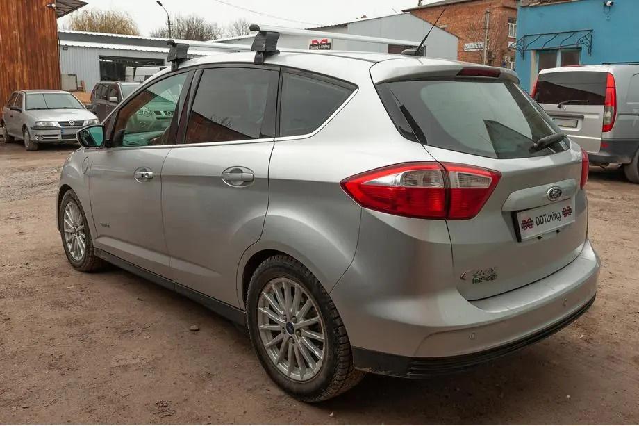 Ford C-Max/Grand C-Max 2010-2019 рр. Перемички на гладку дах (2 шт, Asaf V4) Фото 11