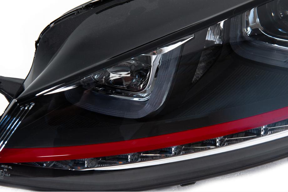Volkswagen Golf 7/E-Golf 2012-2020 рр. Передні фари Red-V2 (2012-2017, динамічний поворот, 2 шт) Фото 12