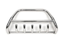 Toyota Land Cruiser Prado 120 2002-2009 рр. Кенгурятник низький WT003 (нерж) фото 6