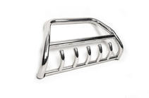 Toyota Land Cruiser Prado 120 2002-2009 рр. Кенгурятник низький WT003 (нерж) фото 5