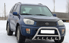 Toyota Rav 4 2001-2005 рр. Кенгурятник WT003 (нерж) фото 3