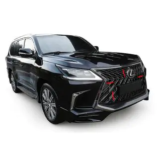 Обведення решітки BlackEdition (для TRD 2016+) Lexus LX570/450d 2008-2022 рр. фото 1