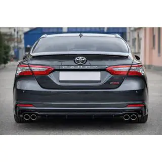 Задній бампер Lexus LS style в зібраному вигляді Toyota Camry 2017-2023 рр. фото 1