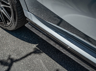 BMW X6 G06 2019- рр. Бокові пороги Carbon V1 (2018-2022) фото 7