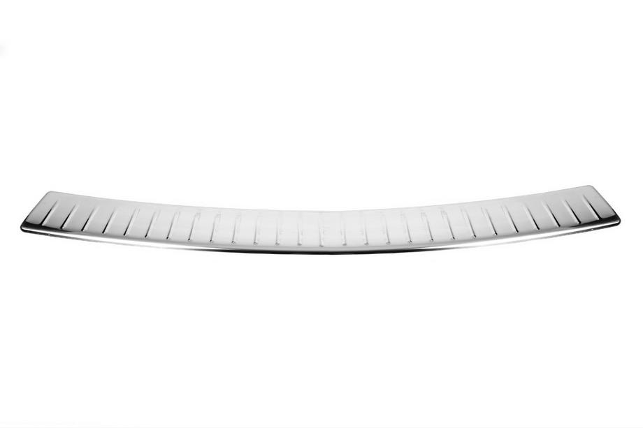 Volkswagen Golf 6 2008-2014 рр. Накладка на задній бампер OmsaLine (SW, нерж) Image