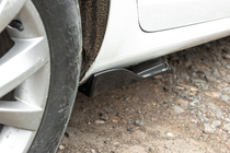 Універсальні Flap накладки на бокові пороги тип-E (2 шт, чорний глянець, ABS-пластик) фото 13