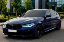 BMW 5 серія G30/G31 2017-2023 рр. Передній бампер M-Tech (для 2021+) фото 5