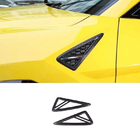 Lamborghini Urus 2018- рр. Накладки на крила V2 (Карбон) фото 1
