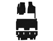 Килимки текстильні Premium (2008-2020, 3 ряди, 8-ми місний/Комплектація SXT, Чорний) фото 1