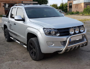 Volkswagen Amarok 2010-2022 рр. Кенгурятник WT003 (нерж) фото 6