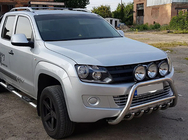 Volkswagen Amarok 2010-2022 рр. Кенгурятник WT003 (нерж) фото 7