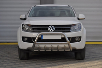 Volkswagen Amarok 2010-2022 рр. Кенгурятник WT003 (нерж) фото 4