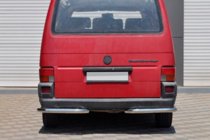 Volkswagen T4 Transporter 1990-2003 рр. Задні куточки AK003 (2 шт., нерж) фото 1