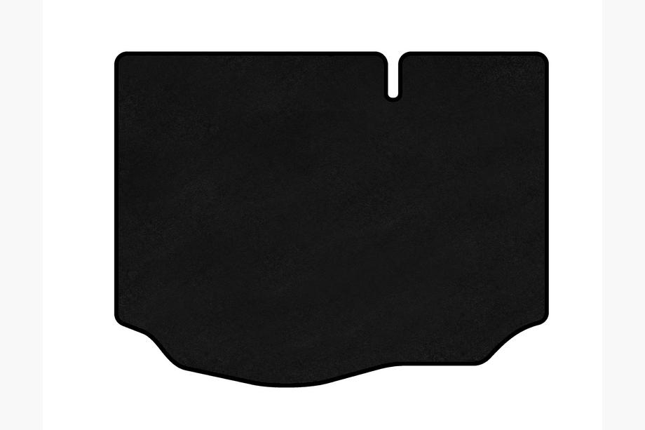 Ford Fiesta 2017- рр. Килимок багажника текстильний Classic v1 (Чорний) Image