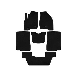 Килимки текстильні Classic (2015-2017, 3 ряди, 7-ми місний, Чорний) фото 1