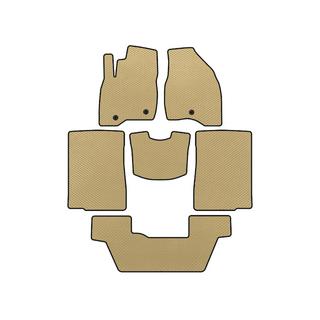 Килимки EVA (2015-2017, 3 ряди, 7-ми місний, Бежевий)