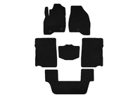 Килимки текстильні Premium (2017-2019, 3 ряд, 7-ми місний, Чорний) фото 1