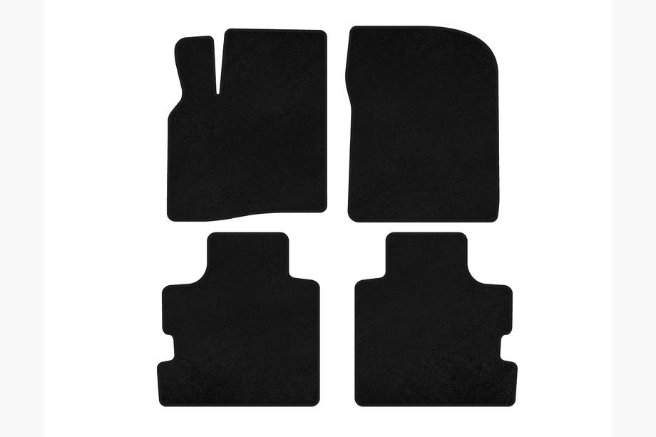 Chrysler Pacifica 2004-2008 рр. Килимки текстильні Classic (Чорний) Image