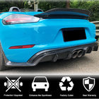 Porsche Boxster/Cayman 982 (718) 2016- рр. Спойлер V1 (для Boxster, Карбон) фото 2