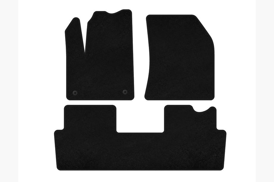 Citroen DS-7 2017- рр. Килимки текстильні Premium (2018+, Чорний) Image