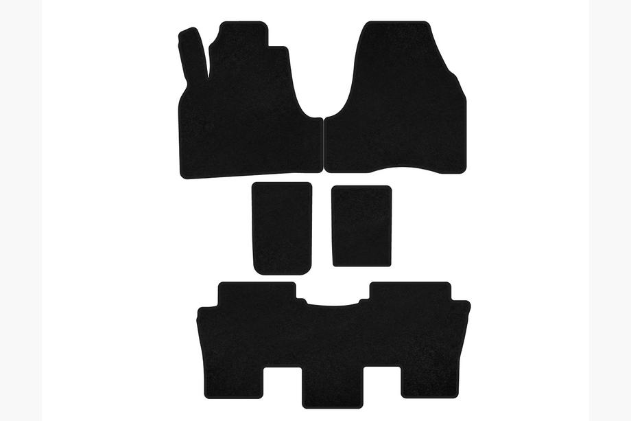 Citroen C-8 2002-2014 рр. Килимки текстильні Premium (Чорний) Фото 1