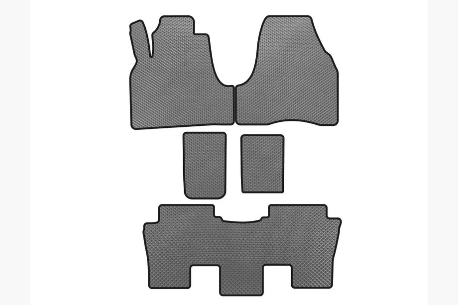 Citroen C-8 2002-2014 рр. Килимки EVA (Сірий) Image