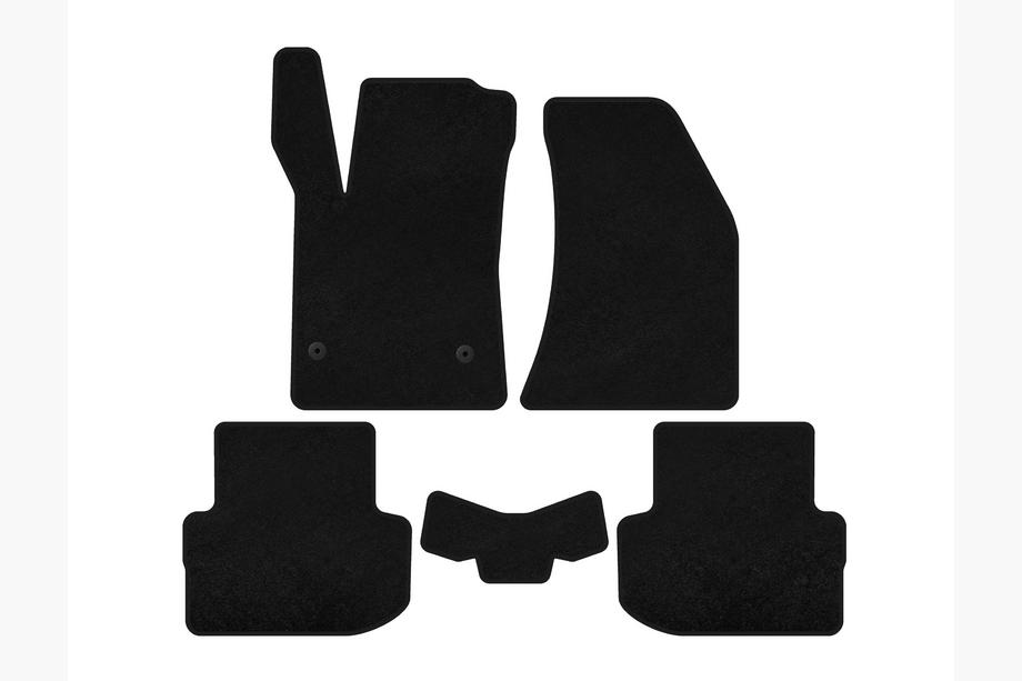 Килимки текстильні Premium (Чорний) Image