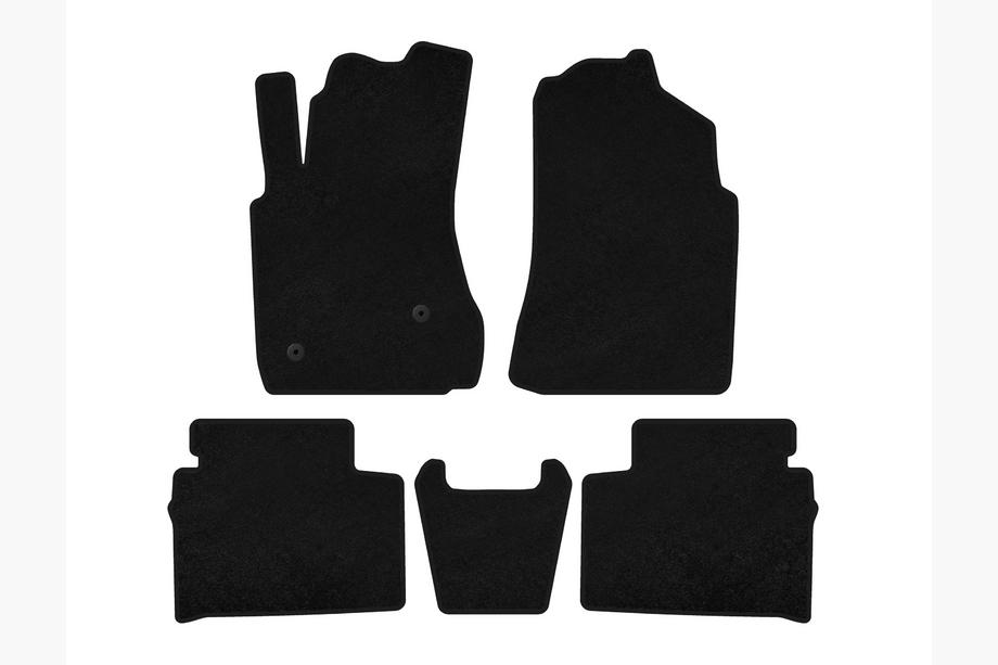 FAW Besturn X80 2013-2020 рр. Килимки текстильні Premium (Чорний) Image