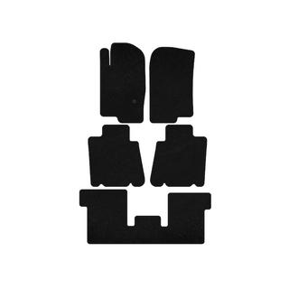 Килимки текстильні Classic (3 ряди, Чорний)