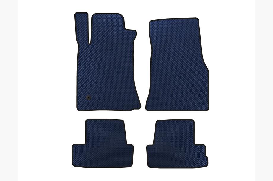 Ford Mustang 2005-2014 рр. Килимки EVA (2005-2009, GT, Купе, Синій) Image