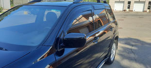 Mitsubishi Outlander 2001-2006 рр. Вітровики (4 шт, HIC) фото 1