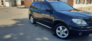 Mitsubishi Outlander 2001-2006 рр. Вітровики (4 шт, HIC) фото 4