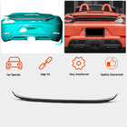 Porsche Boxster/Cayman 982 (718) 2016- рр. Спойлер V2 (для Boxster, Карбон) фото 2