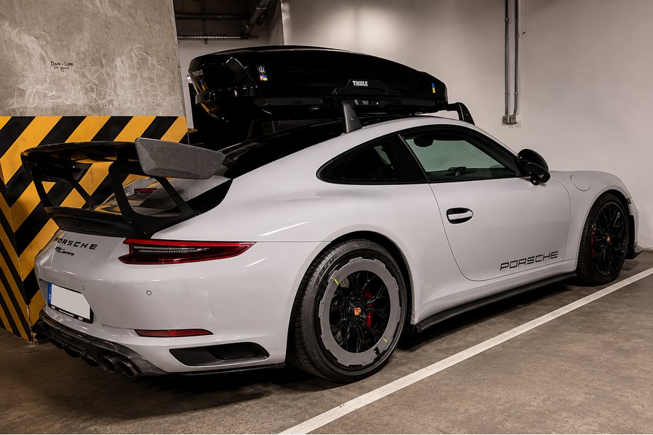 Porsche 911 (991) 2011-2019 рр. Спойлер V4 (Карбон) Image