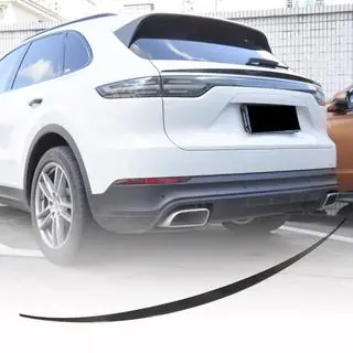 Спойлер нижній (Карбон) Porsche Cayenne 2018- рр. фото 1