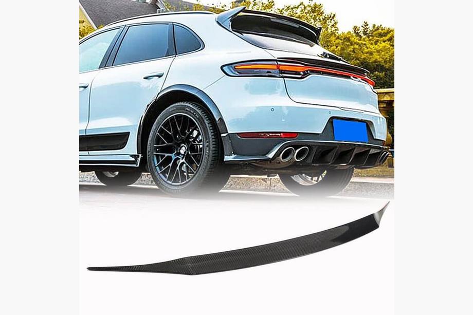 Porsche Macan 2014-2024 рр. Спойлер нижній (2021+, Карбон) Фото 1