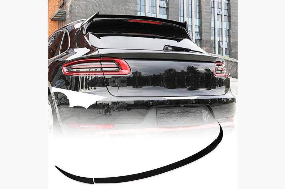 Porsche Macan 2014-2024 рр. Спойлер нижній (2014-2018, Пластик) Фото 1